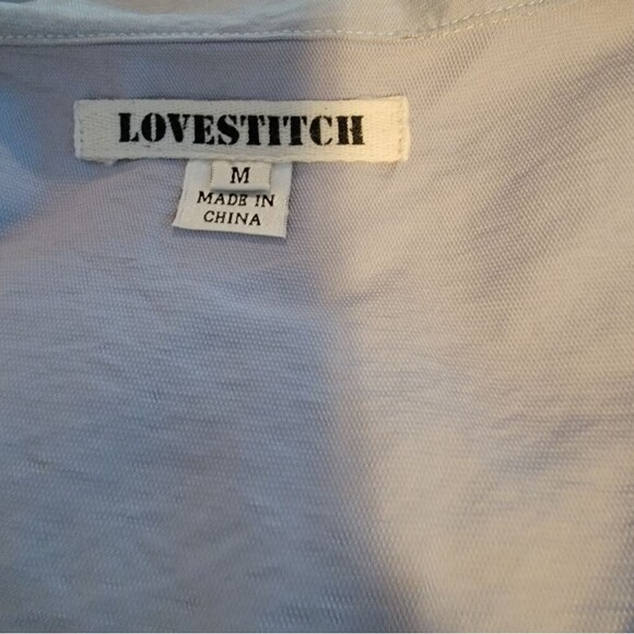 Lovestitch silver gray slip on top with a little shimmer - Picture 4 of 5